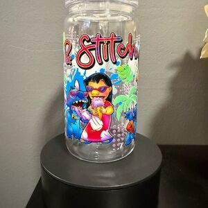 Lilo & Stitch Clear cup 16oz